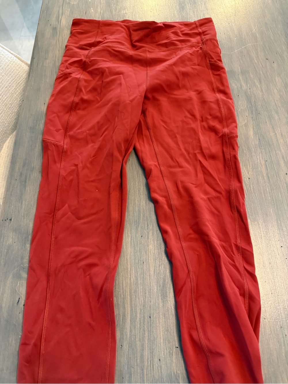 lululemon athletica High-Rise Red Performance Leggings